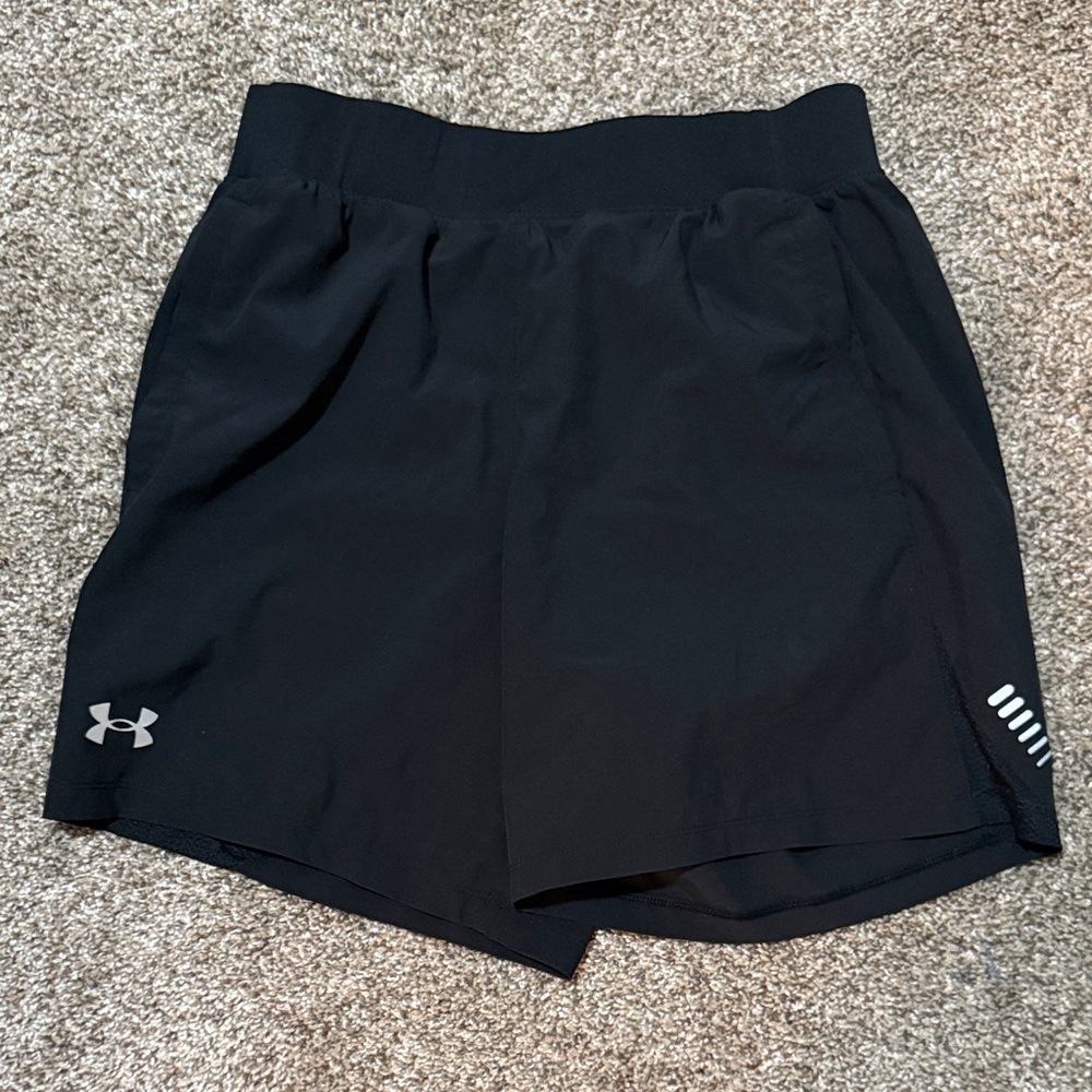Under Armour Black Performance Running Shorts